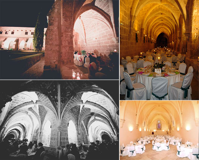Restaurante de boda en el Monasterio de Piedra