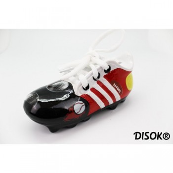 Hucha cerámica bota de fútbol