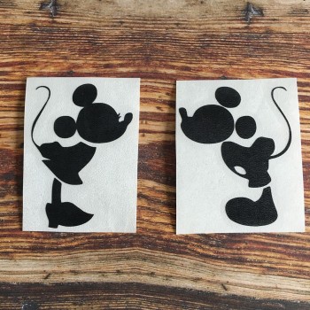 Pegatinas para  zapatos Mickey & Minnie Mouse