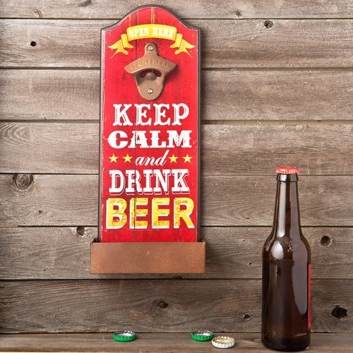 Abridor de cervezas Keep calm