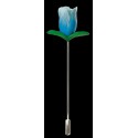 Alfileres de fimo con forma de tulipán
