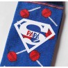 Calcetines personalizados papá mi héroe