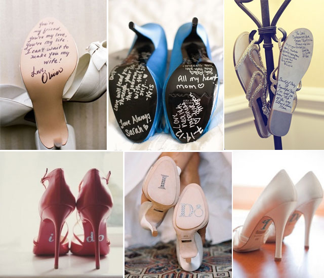 Zapatos de novia personalizados