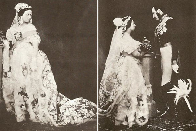 Vestido de novia de la reina Victoria