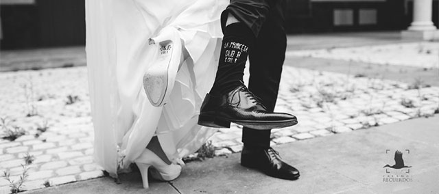 Calcetines personalizados para bodas